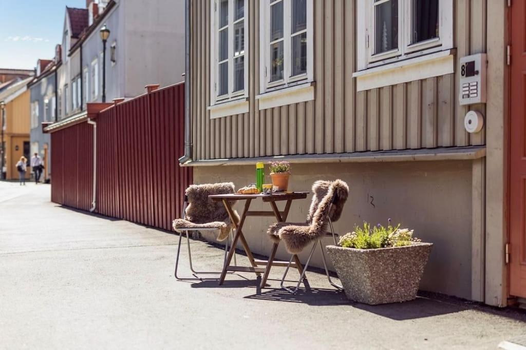 Nydelig Leilighet I Bakklandet Trondheim Esterno foto