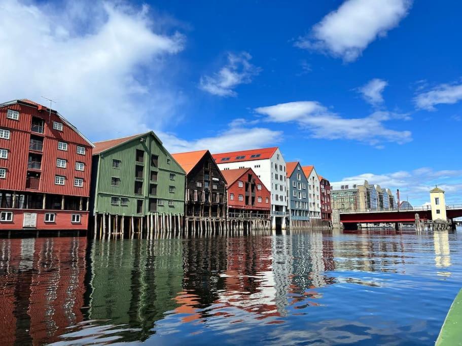 Nydelig Leilighet I Bakklandet Trondheim Esterno foto